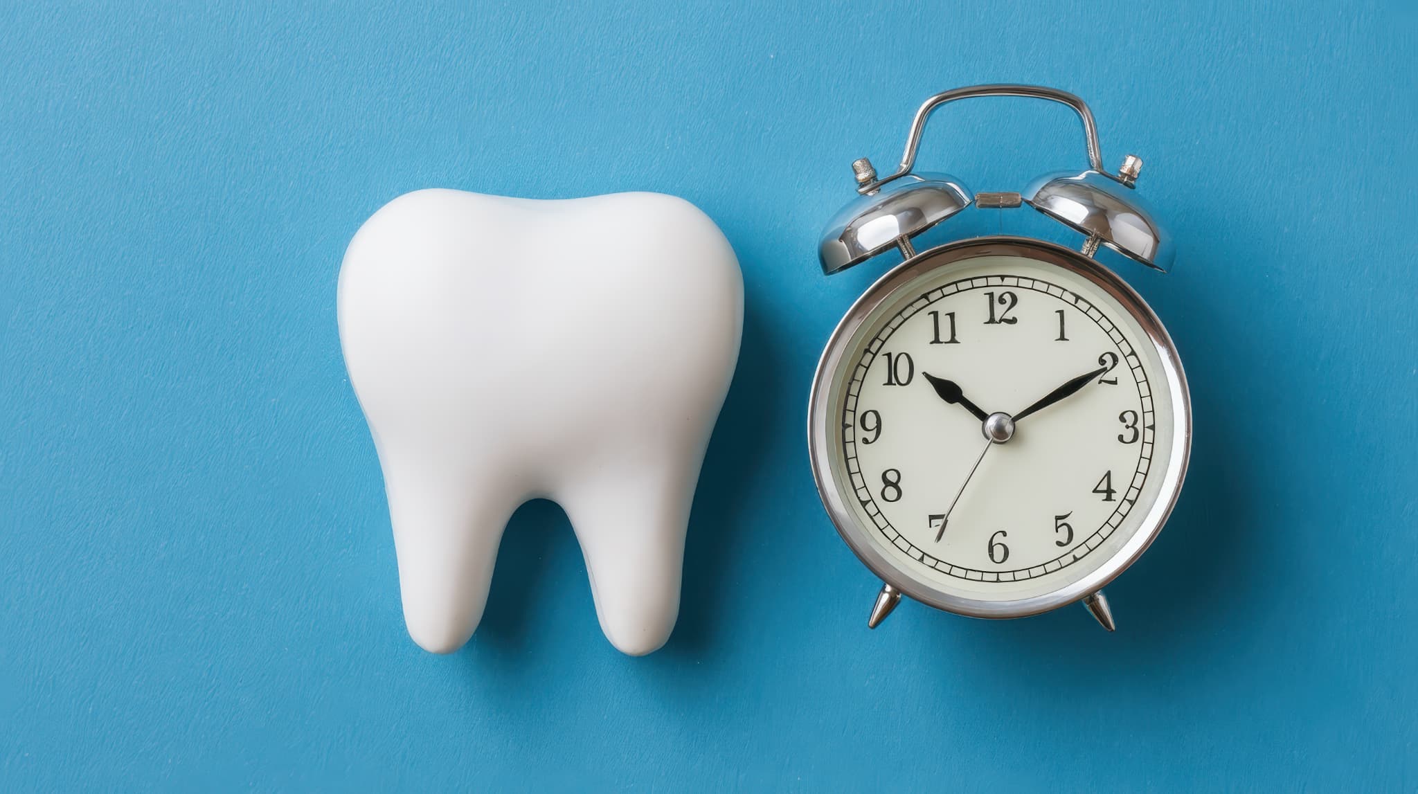 リテーナーの装着時間を見直すイメージ